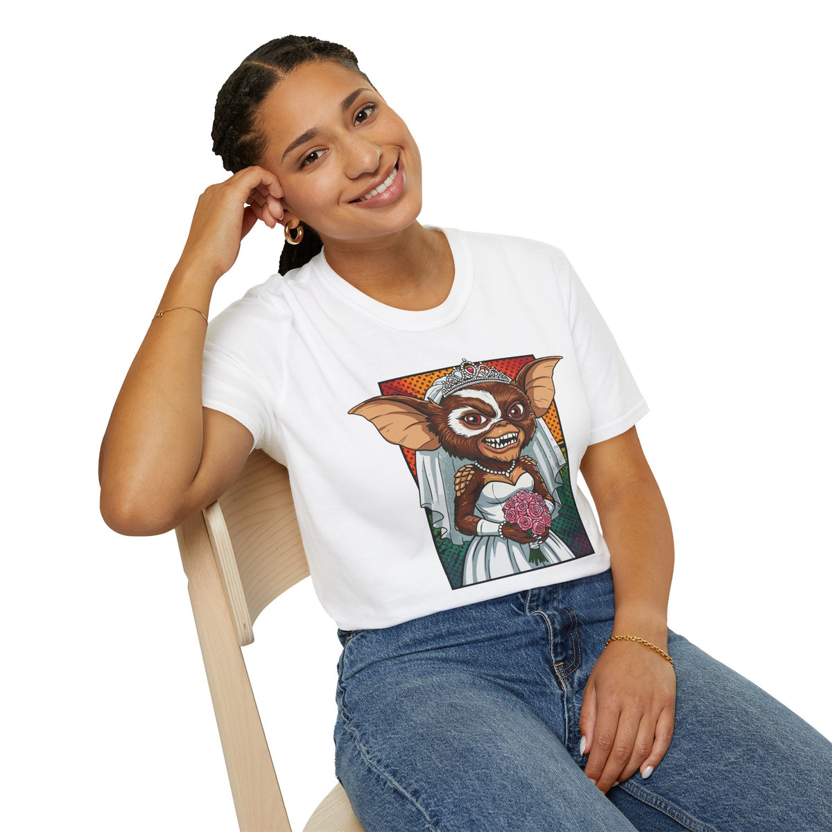 Bridezilla gremlin unisex t-shirt by Me&Z, funny hens night shirt