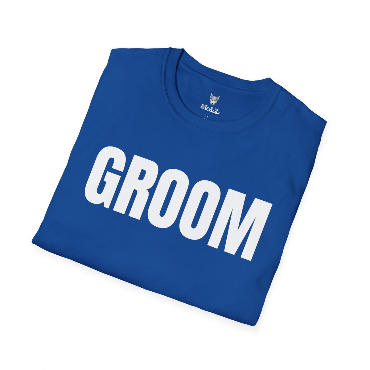 Groom t-shirt by Me&Z for the groom's bucks night