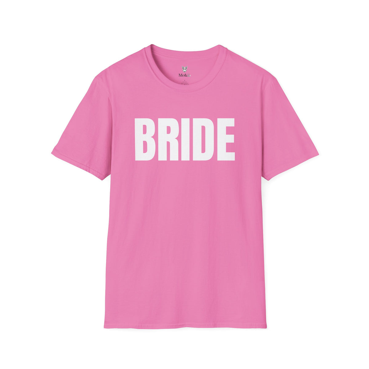 Bride unisex t-shirt by Me&Z for bachelorette parties and bridal showers