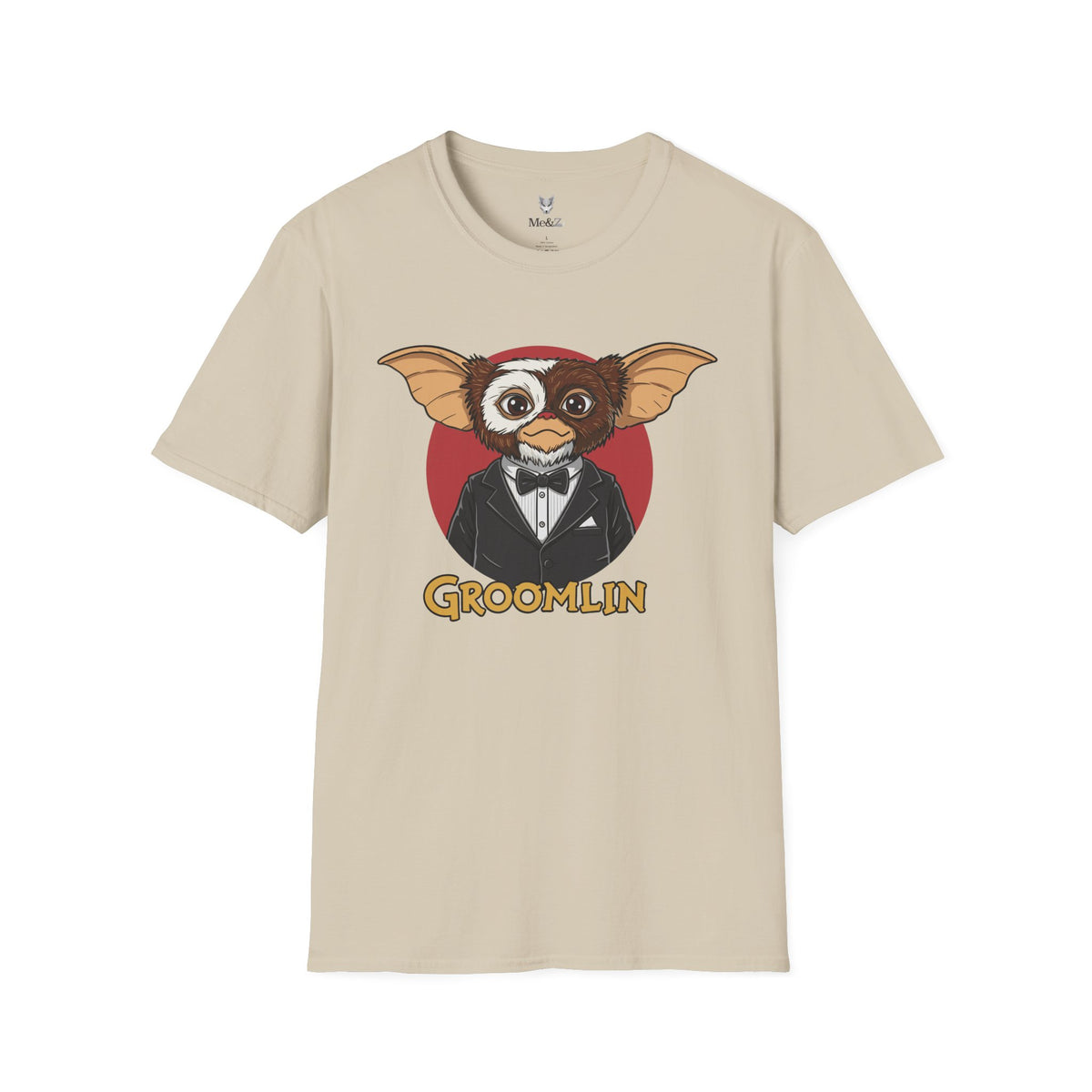 Groomlin t-shirt by Me&Z for the groom's crew on the bucks night