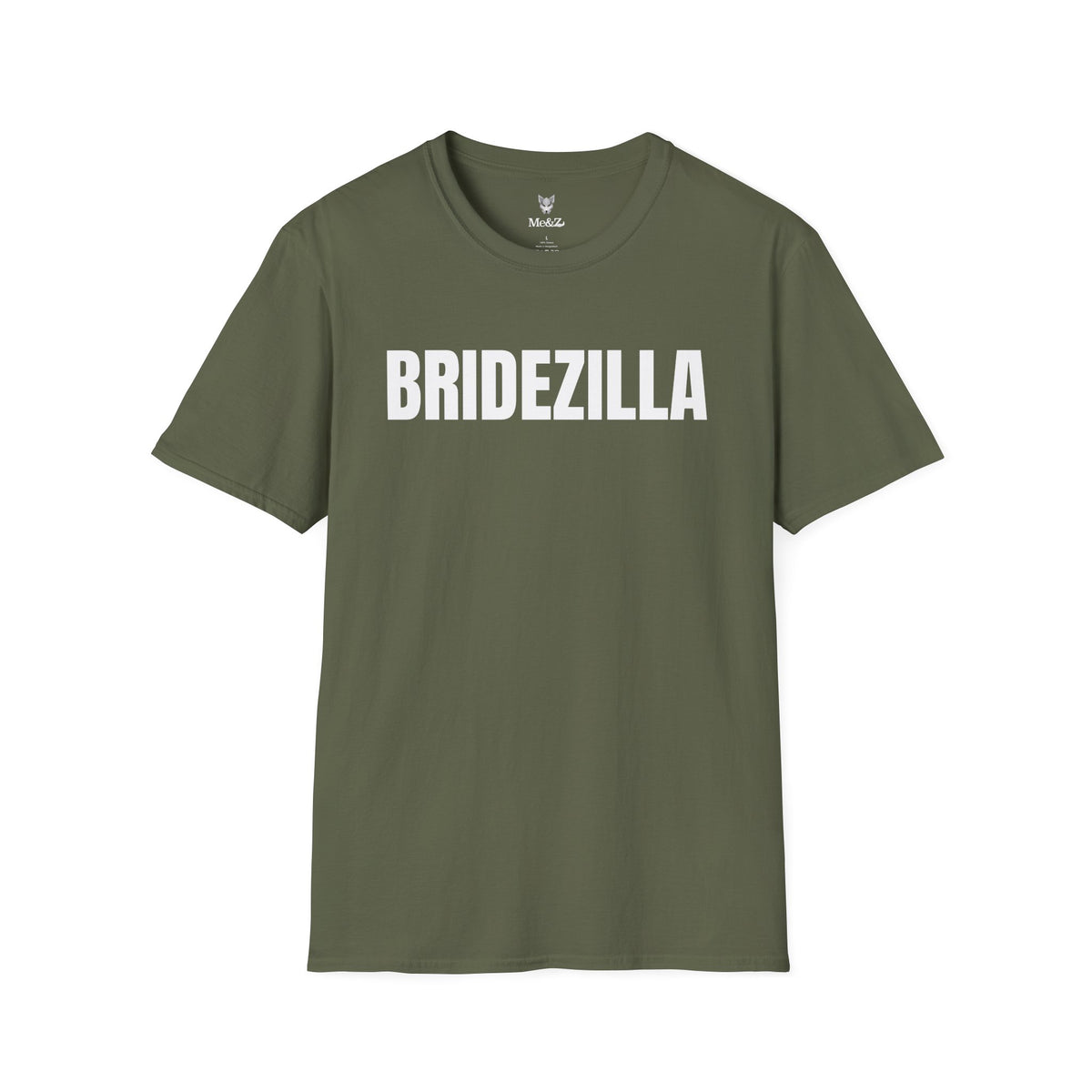 Bridezilla unisex t-shirt by Me&Z, funny hens party shirt