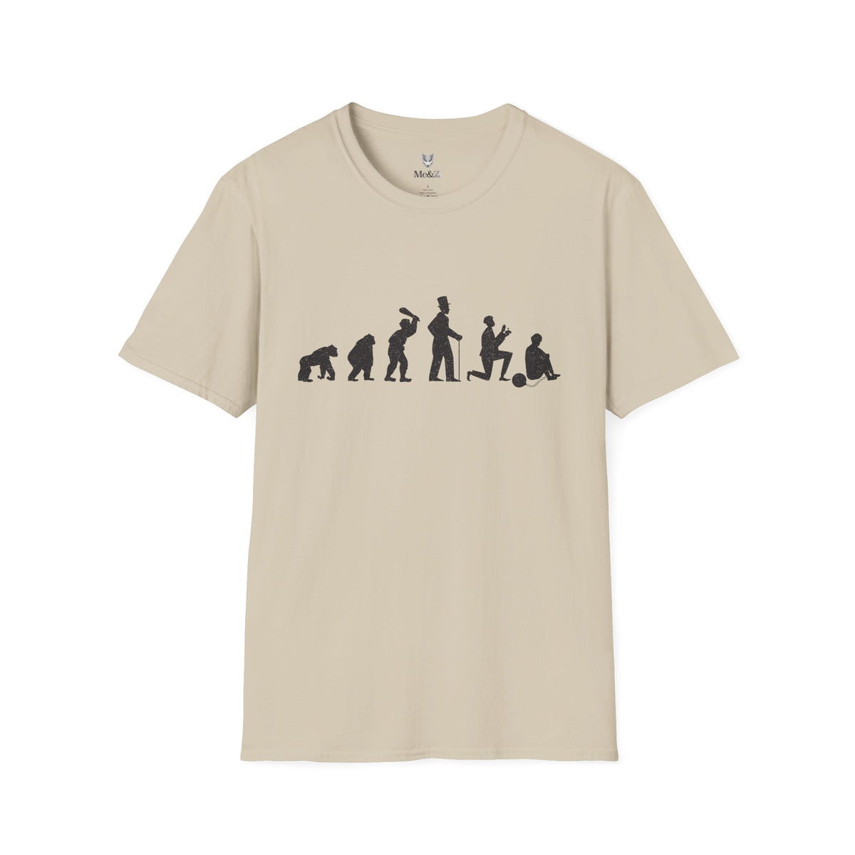 Evolution of a Groom funny unisex t-shirt by Me&Z for bachelor parties