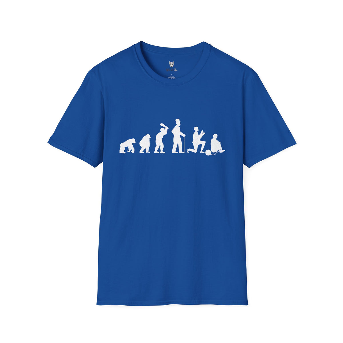 Evolution of a Groom t-shirt by Me&Z, a bucks night gift for the groom