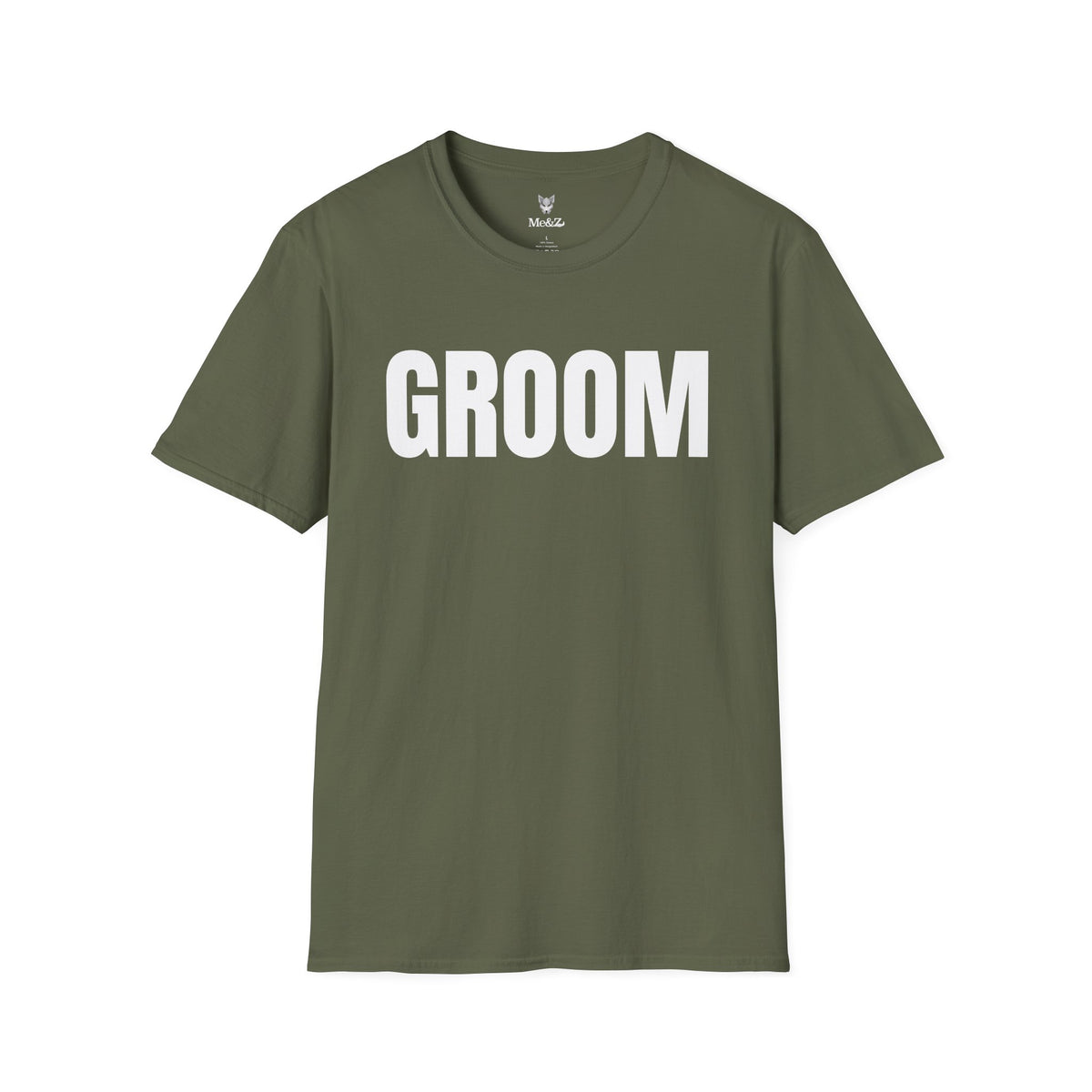 Groom t-shirt by Me&Z for the groom's bucks night