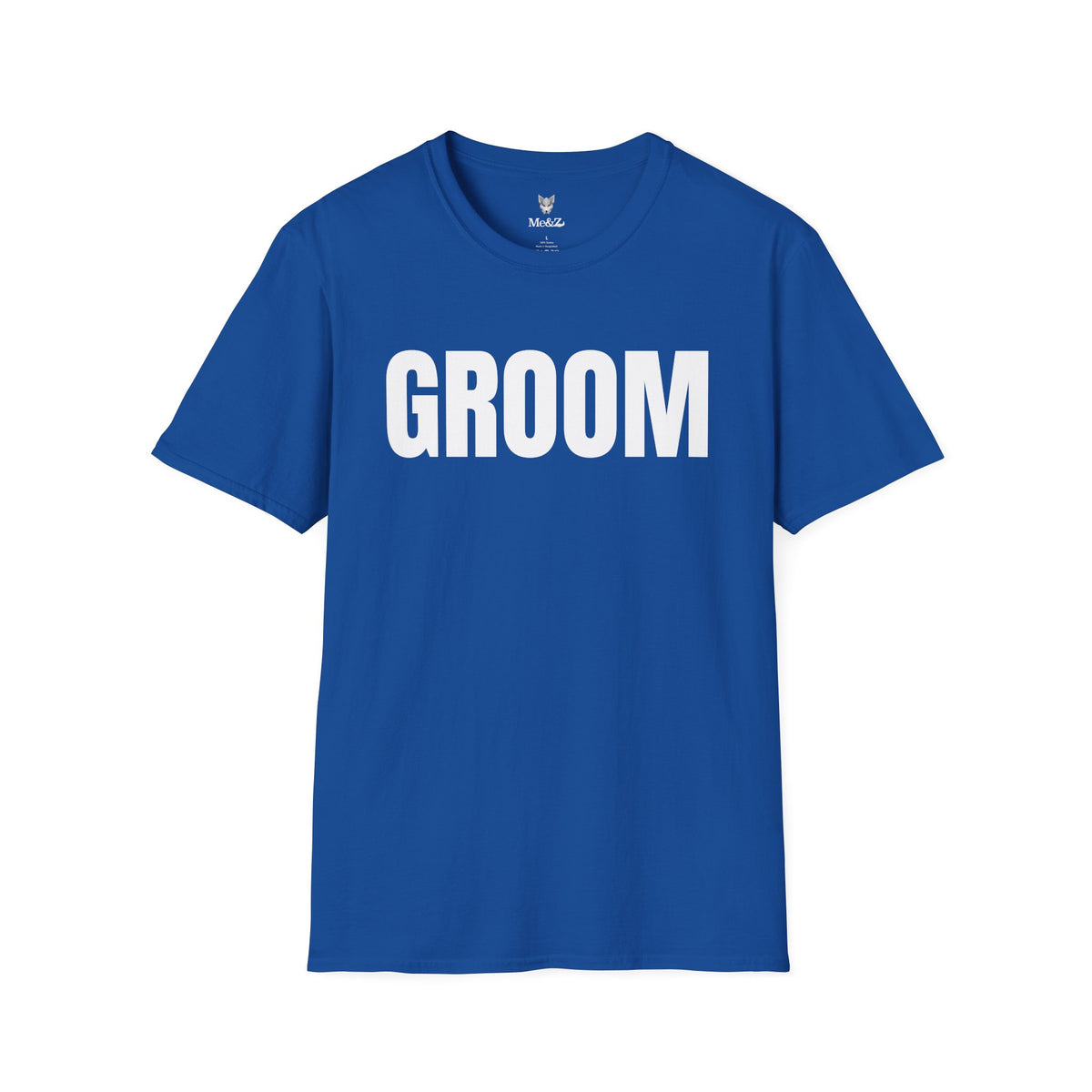 Groom unisex t-shirt by Me&Z, funny bachelor party shirt for the groom
