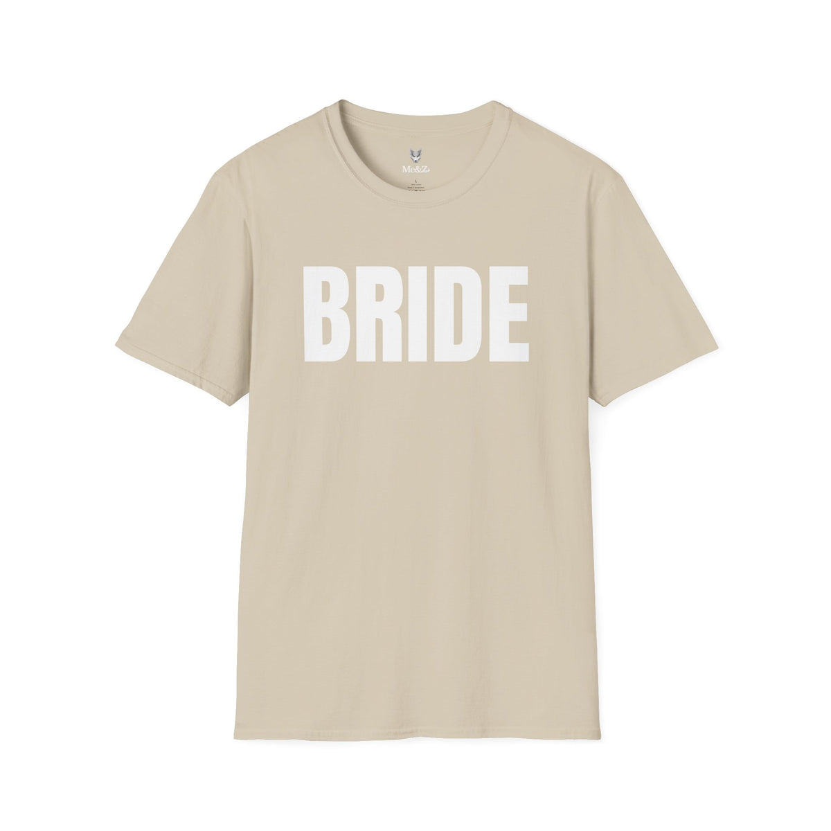Bride t-shirt by Me&Z for hens parties and the big day
