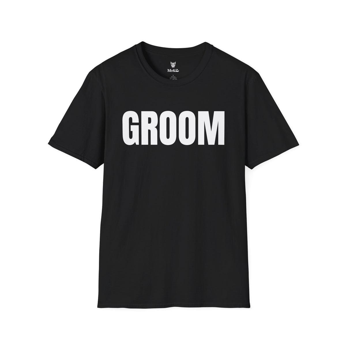 Groom unisex t-shirt by Me&Z, funny bachelor party shirt for the groom