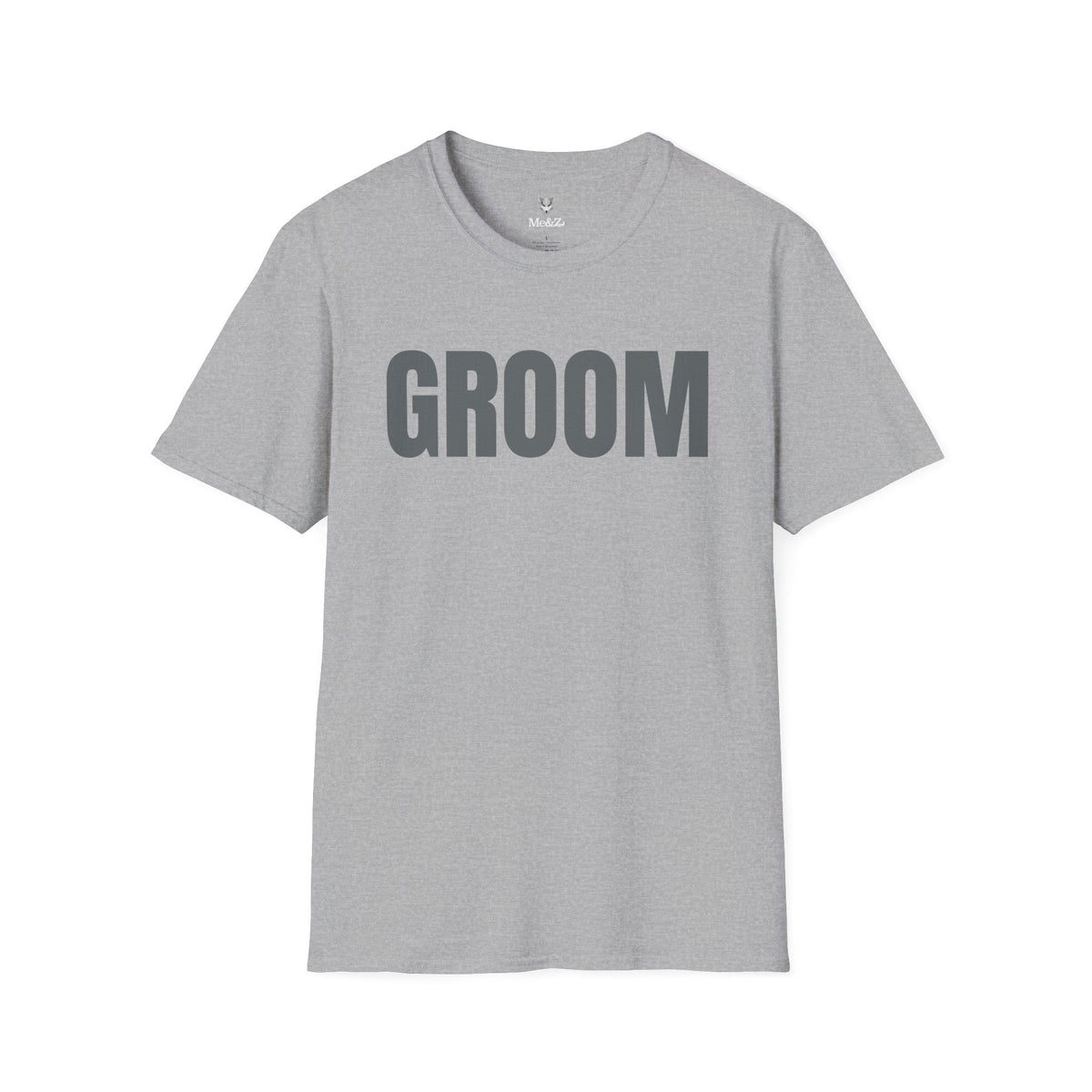 Groom unisex t-shirt by Me&Z, funny bachelor party shirt for the groom
