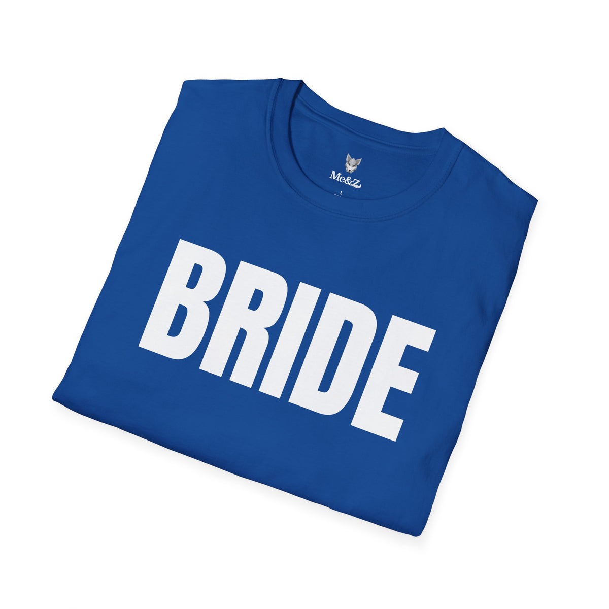 Bride t-shirt by Me&Z for hens parties and the big day