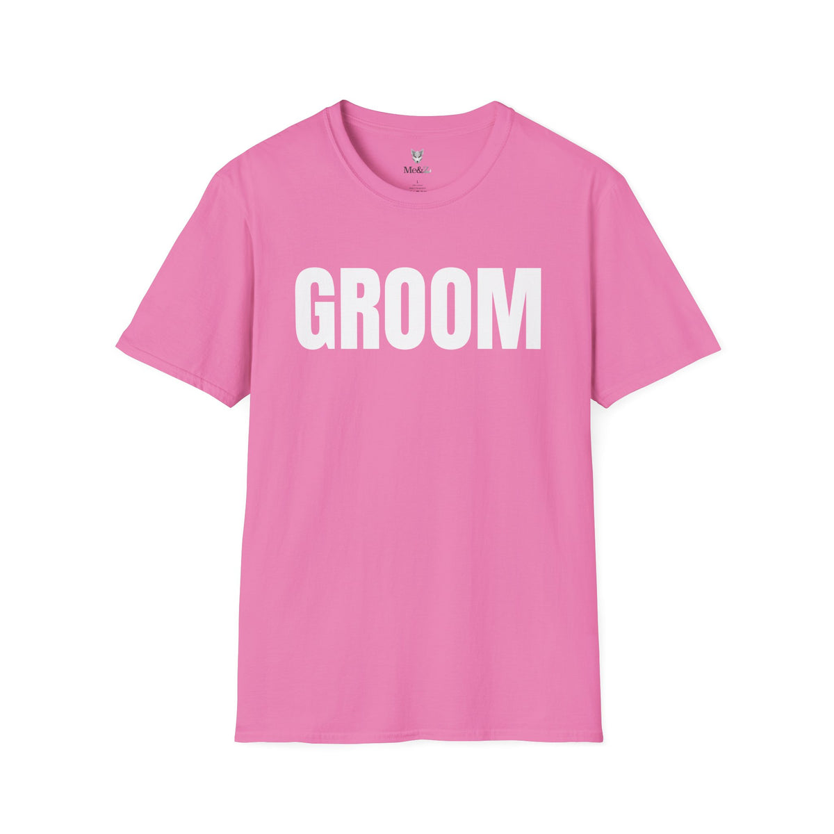 Groom t-shirt by Me&Z for the groom's bucks night