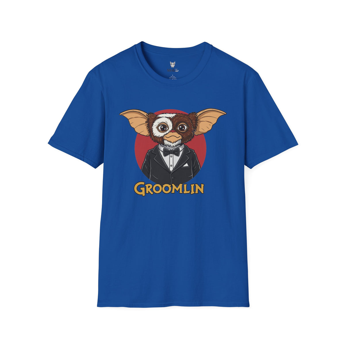 Groomlin t-shirt by Me&Z for the groom's crew on the bucks night
