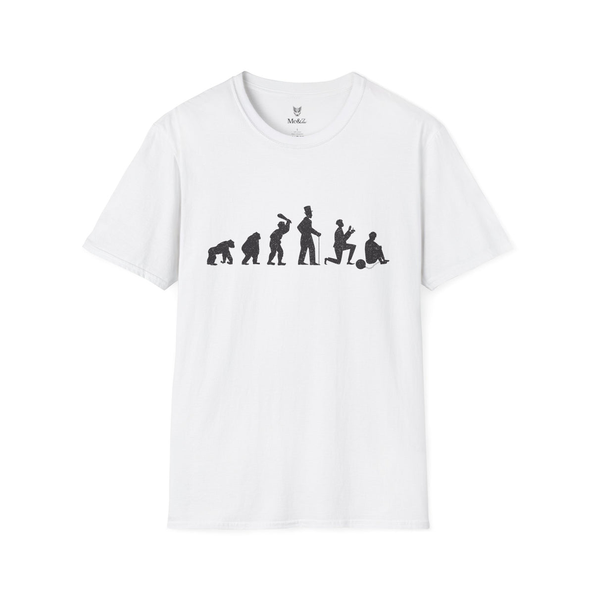 Evolution of a Groom t-shirt by Me&Z, a bucks night gift for the groom