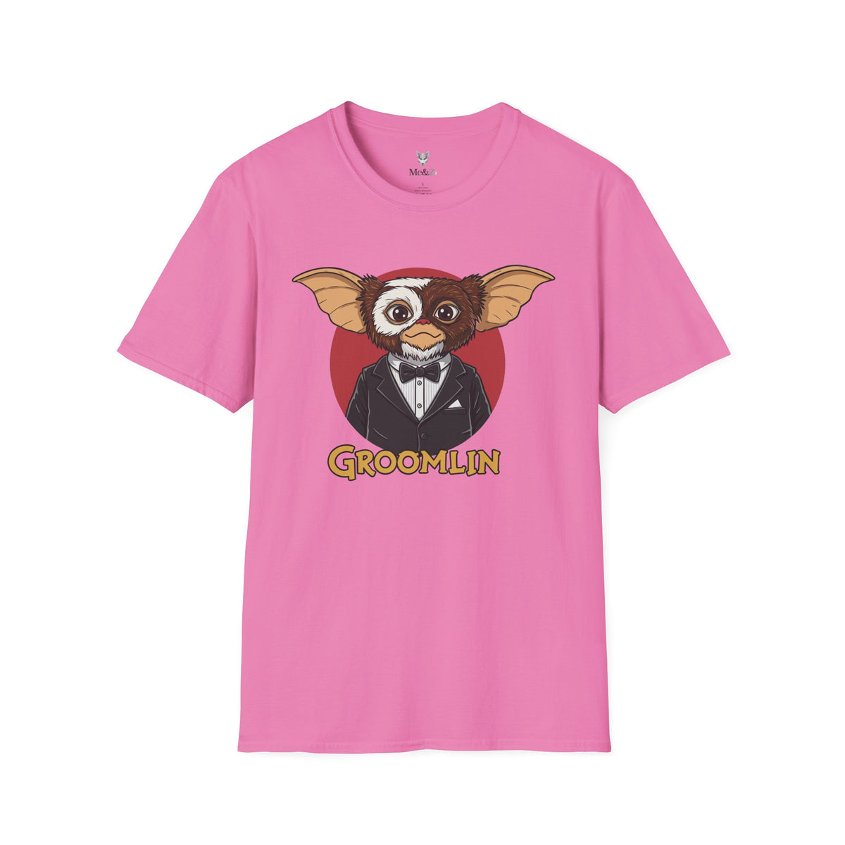 Groomlin t-shirt by Me&Z for the groom's crew on the bucks night