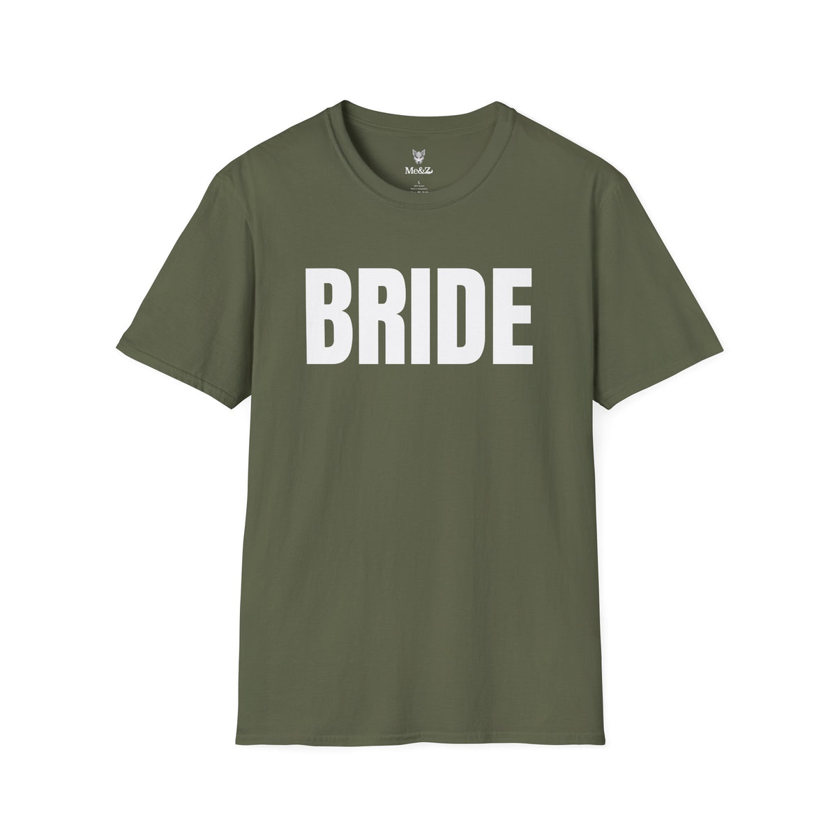 Bride t-shirt by Me&Z for hens parties and the big day