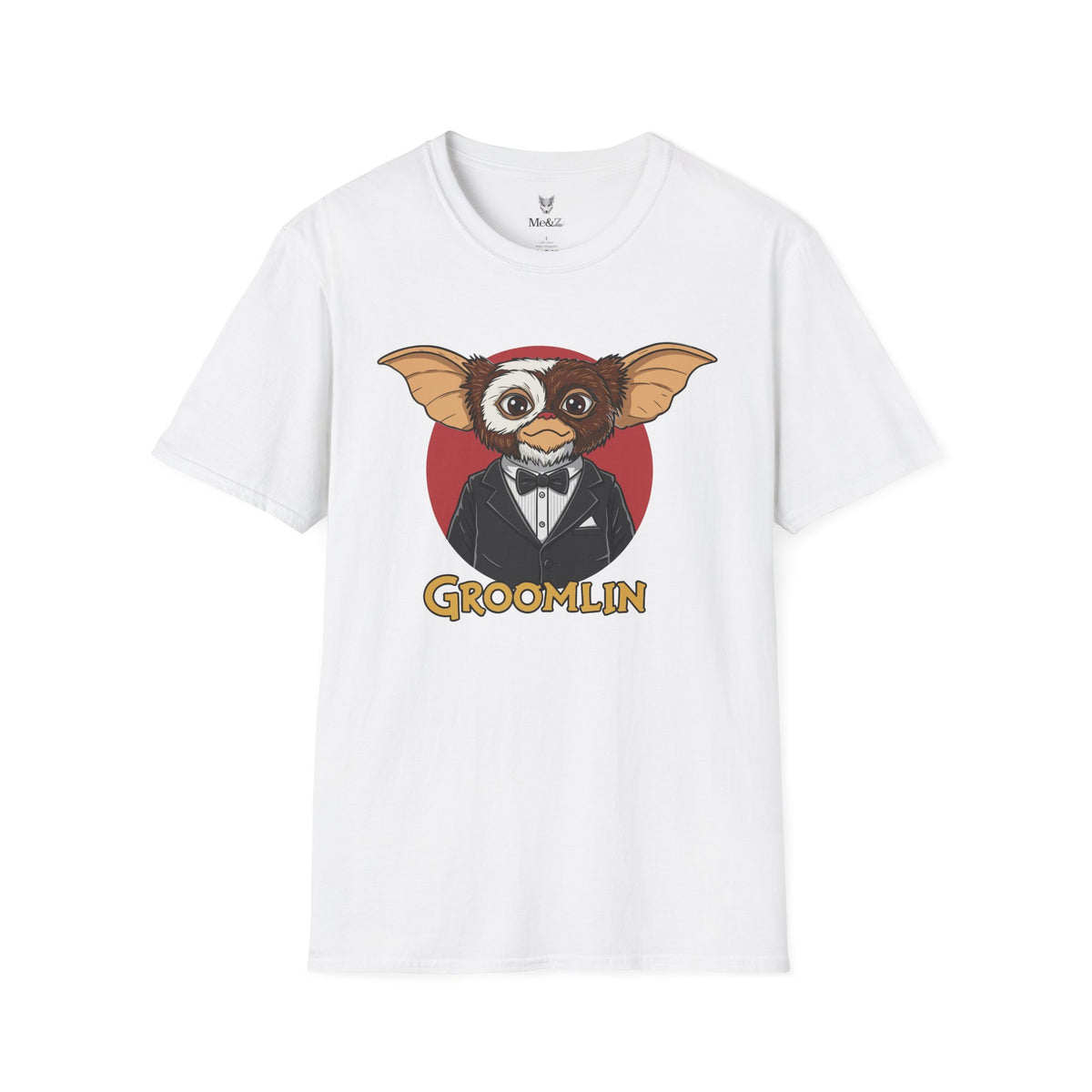 Groomlin t-shirt by Me&Z for the groom's crew on the bucks night