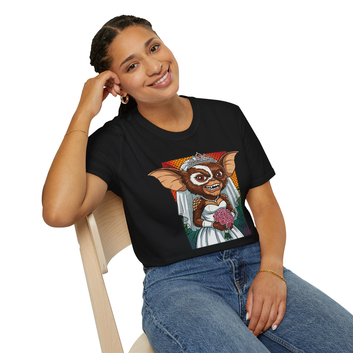 Bridezilla gremlin unisex t-shirt by Me&Z, funny hens night shirt