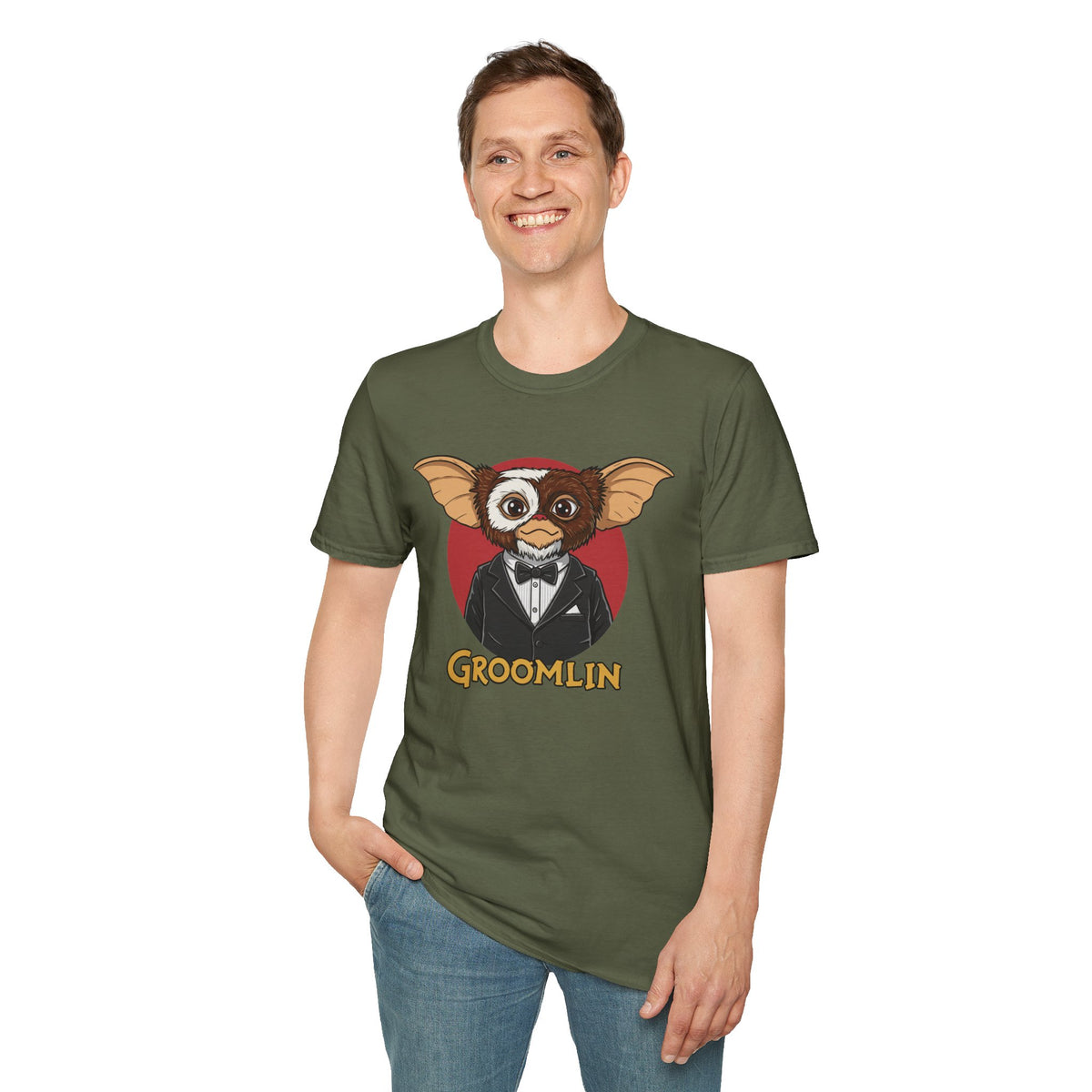 Groomlin gremlin groom unisex t-shirt by Me&Z for bachelor parties