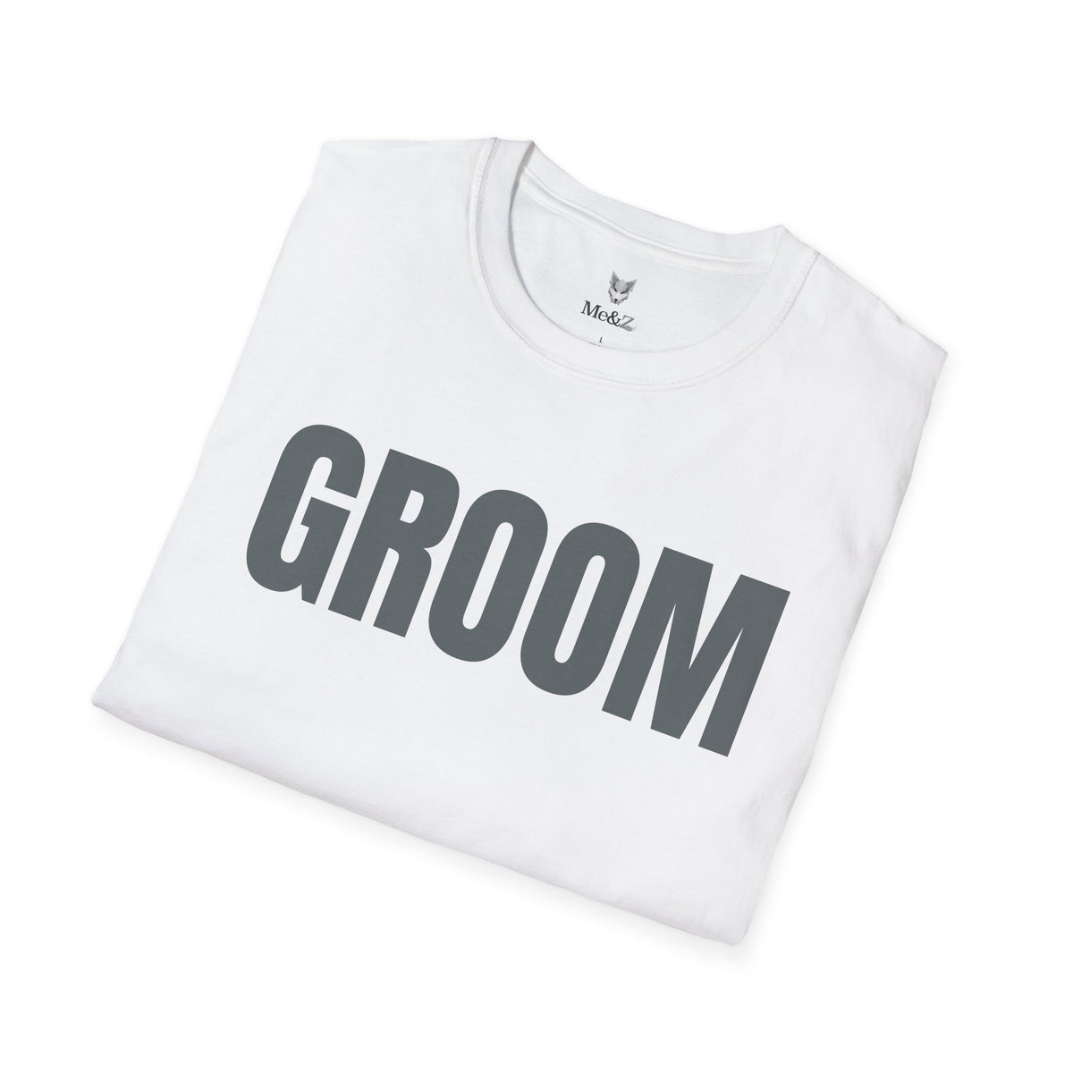 Groom unisex t-shirt by Me&Z, funny bachelor party shirt for the groom