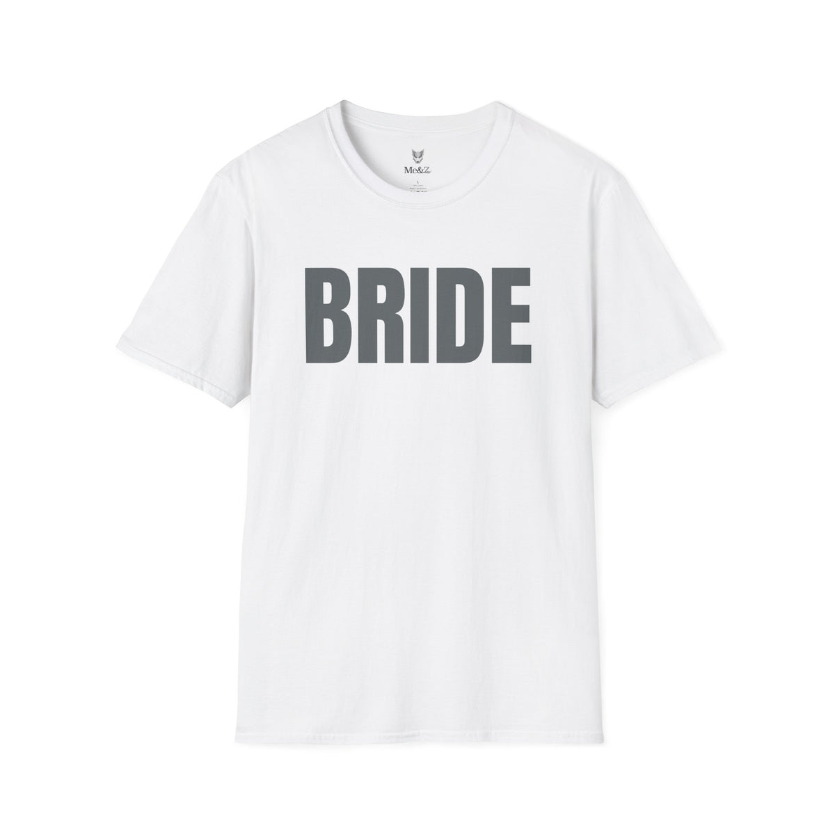 Bride t-shirt by Me&Z for hens parties and the big day