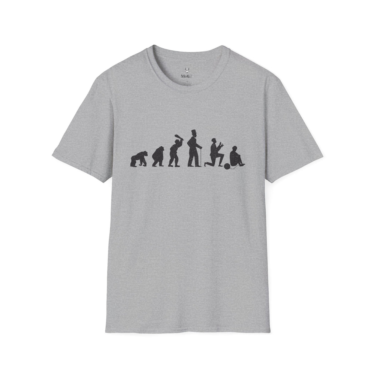 Evolution of a Groom t-shirt by Me&Z, a bucks night gift for the groom