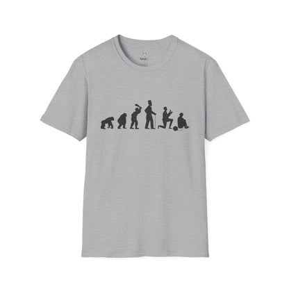 Evolution of a Groom Unisex Softstyle T-Shirt - Perfect for Bachelor Parties and Casual Wear